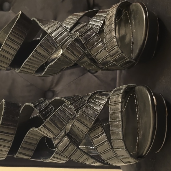 Report signature ditmar black heels - Picture 6 of 11